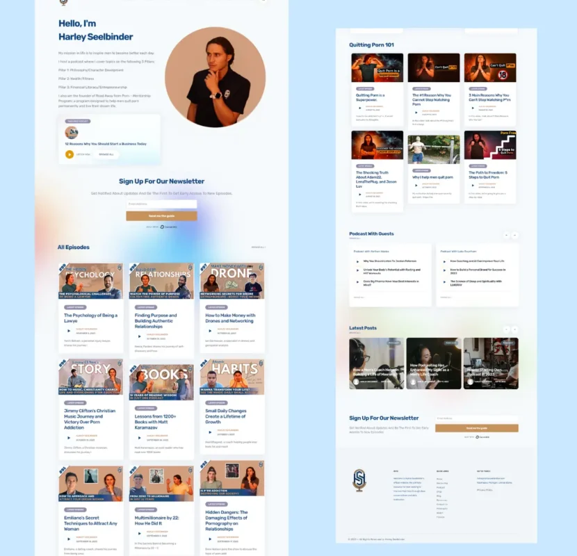 Harley Seelbinder – A Digital Journey from Podcasts to Portfolio (1) Harley Seelbinder – A Digital Journey from Podcasts to Portfolio (1)