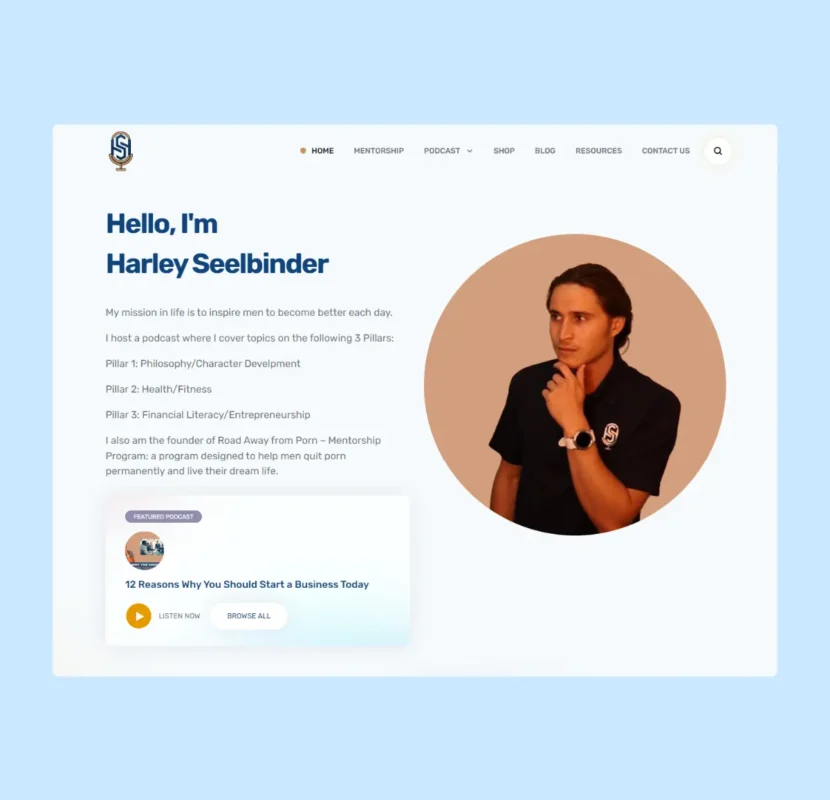 Harley Seelbinder – A Digital Journey from Podcasts to Portfolio (2) Harley Seelbinder – A Digital Journey from Podcasts to Portfolio (2)